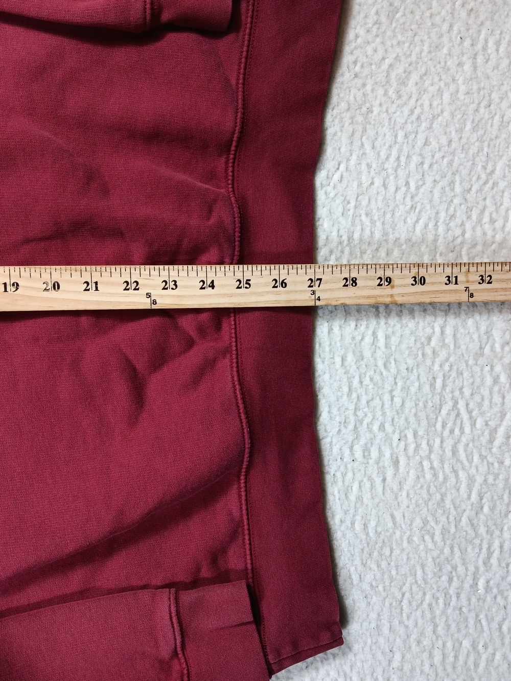 Vintage Nike Sweatshirt Mens Large Red Oversized Crewneck Single Swoosh Y2K - Picture 8 of 11